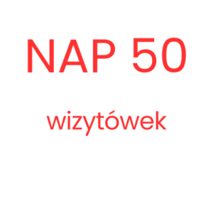 NAP 50 wizytówek