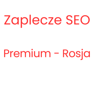 Zaplecze SEO Premium - Rosja
