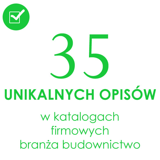 Katalogowanie branża budownictwo i nieruchomości