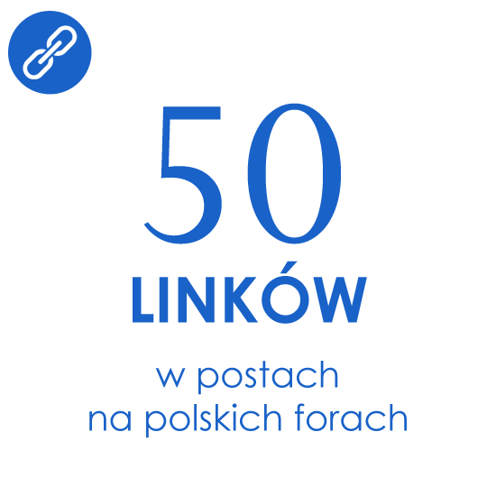 Linki w postach na polskich forach - 50